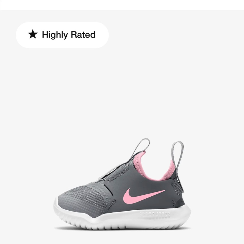 Toddler girl Nike slip on sneaker